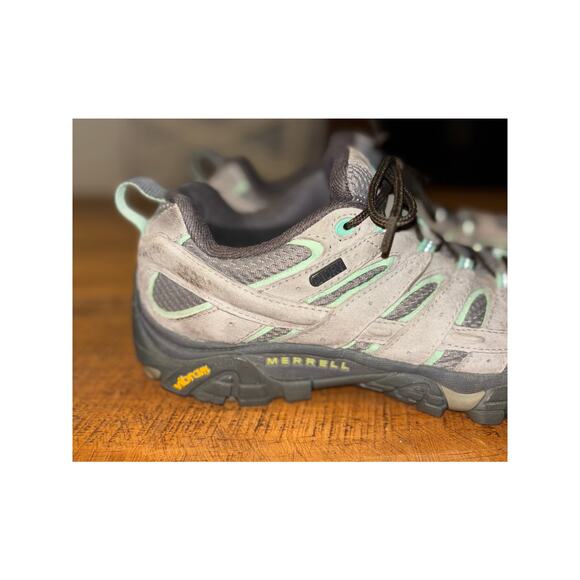 Womens‎ Merrell Moab 2 Waterproof Outdoor Hiking Shoes Great Tread Size 9 - Picture 5 of 10